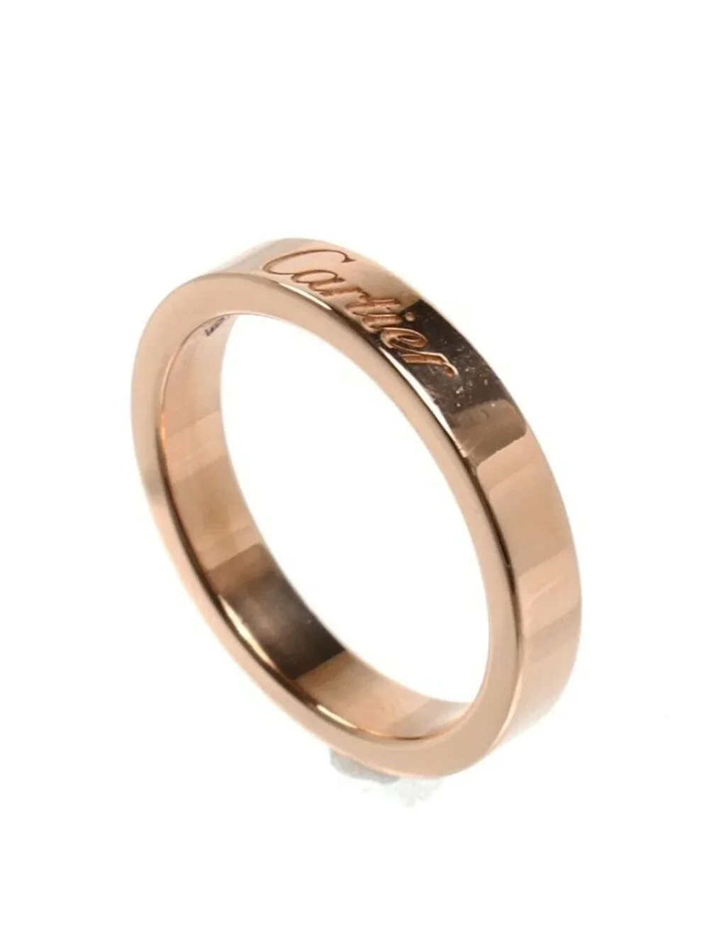 Cartier 18k Pink Gold C de Cartier Wedding Ring 46 Vintage